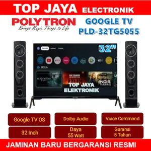 GOOGLE TV 32 INCH POLYTRON CINEMAX/GOOGLE TV POLYTRON 32 INCH SMART DIGITAL TV