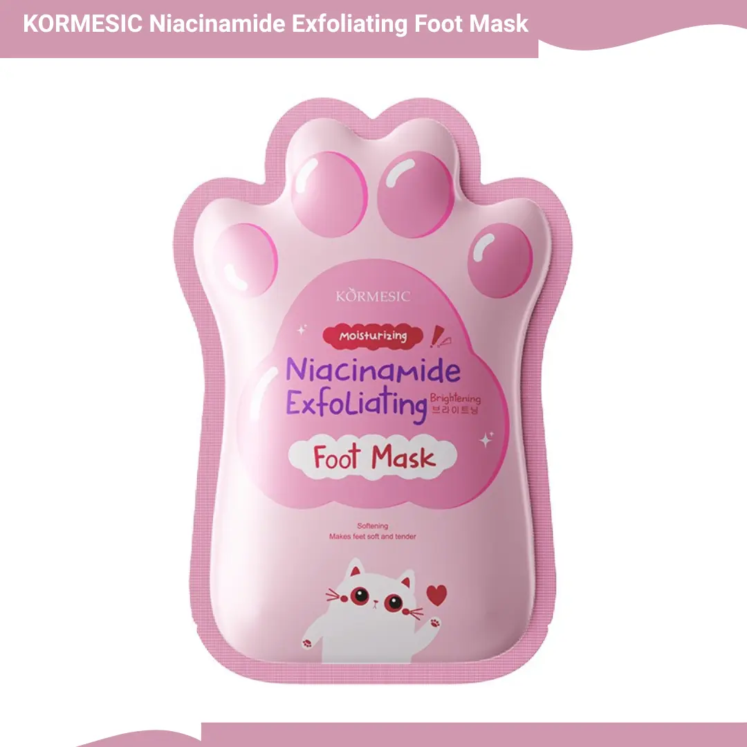 Kormesic Niacinamide Exfoliating Foot Mask 35g