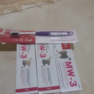 [PROMO FREE SIKAT GIGI CLEAN] METOO MW3 *3 BPOM-pemutih gigi / Gigi Cerah/ Gusi Sehat/ Nafas Segar/ Bebas Karang Gigi/ Membersihkan Noda Gigi/ Pasta Gigi Probiotik METOO MW3 Advance whitening Toothpaste