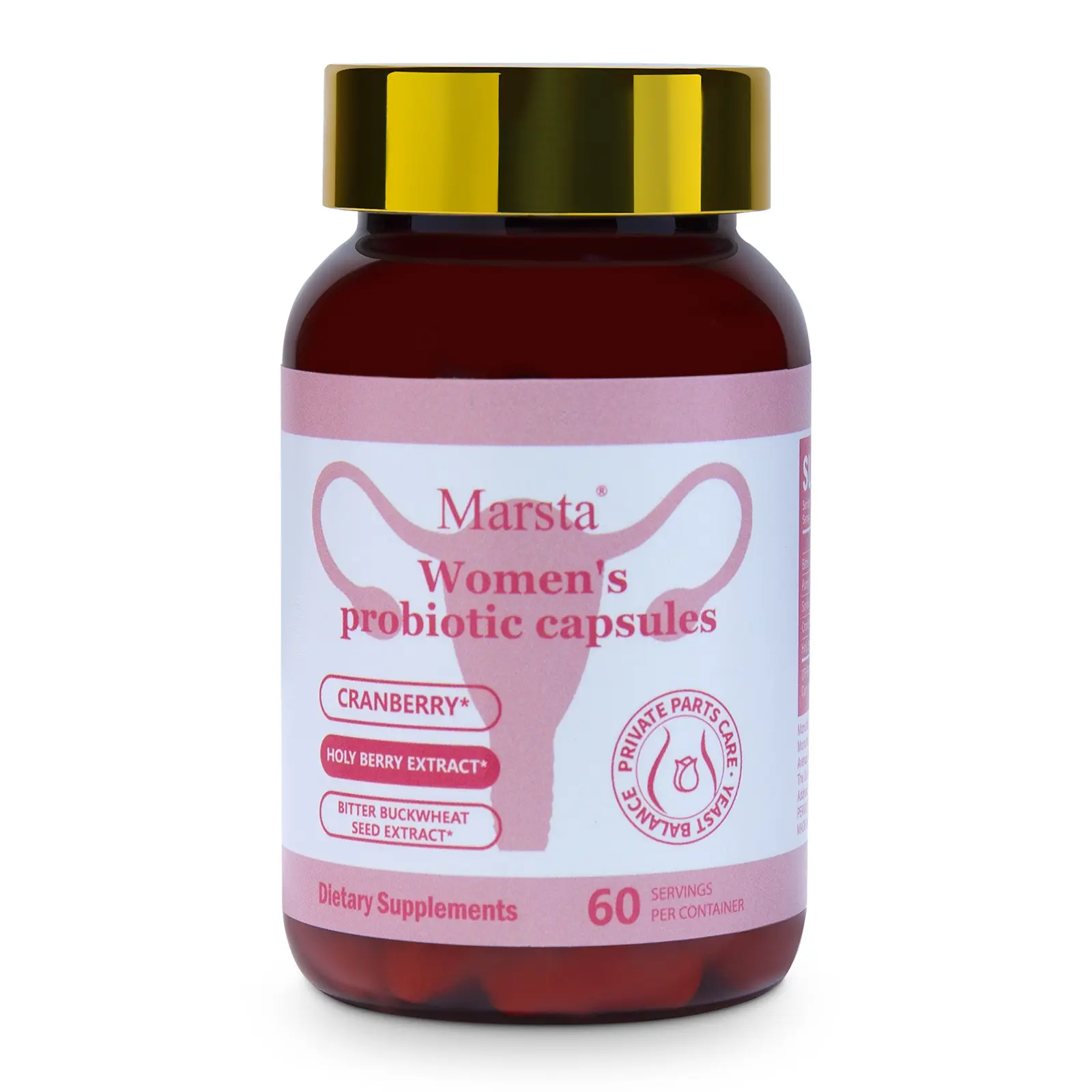 MARSTA Women's Private Probiotic Capsules Personal Care