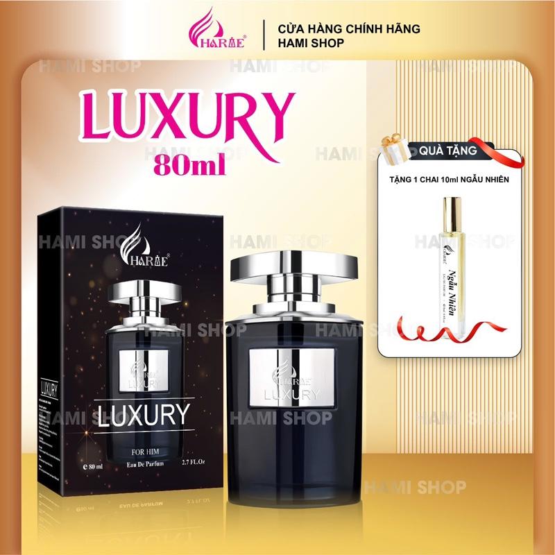 CHARME PERFUME - Nước hoa LUXURY 80ml dành cho Nam dạng Xịt thơm lâu [tặng 10ml ngẫu nhiên]