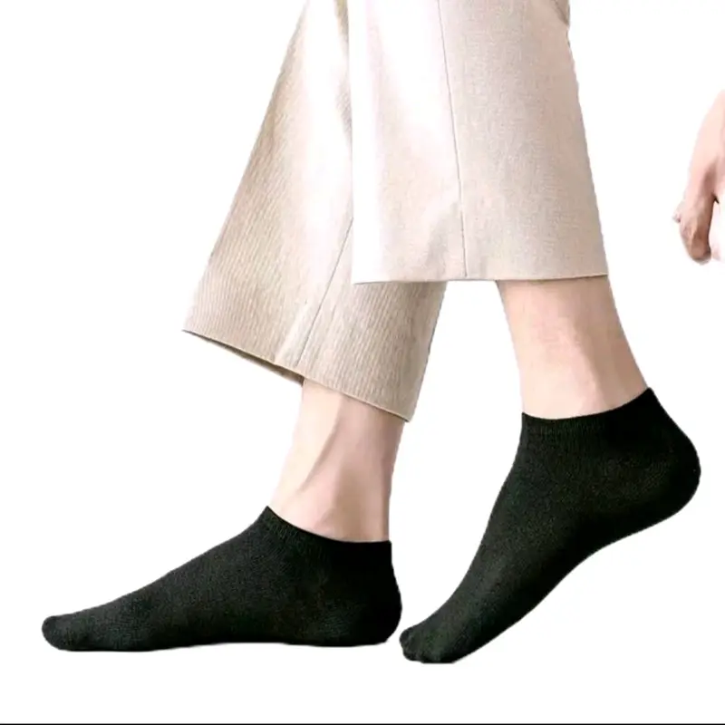 promo 6 pasang kaos kaki pendek mata kaki pria dan wanita dewasa 1