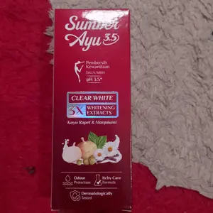 Sumber Ayu Clear White Feminine Wash Pembersih Kewanitaan Membersihkan Gatal Keputihan Box