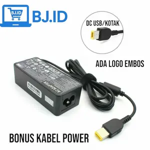 Charger Casan Laptop Thinkpad T440 T450 X240 X250 20V 3.25A Kabel Adaptor Laptop