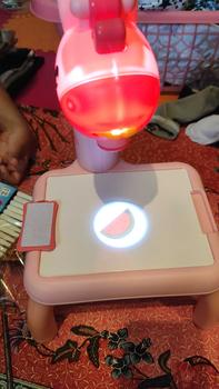 Product Review of Meja Belajar Projector Painting Meja menggambar Anak Mainan Furniture Edukasi Melukis Mewarnai Anak SPEEDS 025-3 from T**s 3