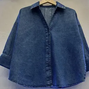 kotoo - Kemeja zenna Denim wanita