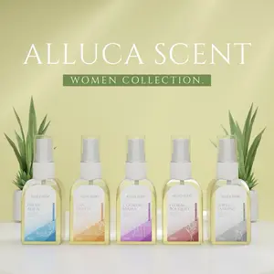 5 BOTOL PARFUM WOMEN COLLECTION HAIR & BODY 30ML ALLUCA SCENT