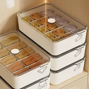 Muzy Kotak Pembatas Laci Pakaian Dalam Storage Box Underwear Kotak Penyimpanan Pakaian Dalam Kaos Kaki Bra Lemari Pakaian Serbaguna HSB181