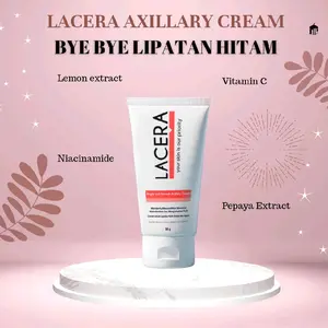 Lacera Axillary Cream Pelembab Pencerah Lipatan Kulit ketiak Siku Selangkangan Bokong Underarm