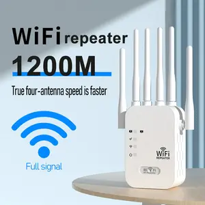 Wifi Extender - 4/6 Antena 1200M WIFI Repeater Wireless Wifi Range Extender Router Repeater