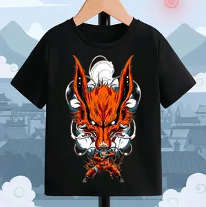 KAOS ANAK KARTUN MOTIP NARUTO kyubi