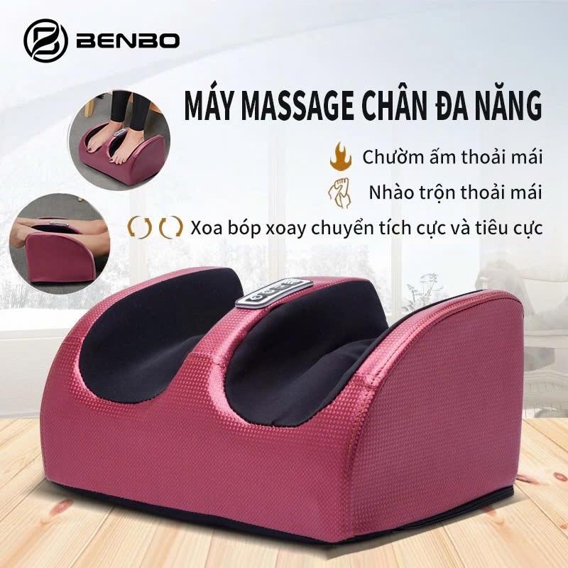 Máy Massage Chân Bấm Huyệt Cao Cấp 3 Chế Độ Xoa Bóp Tự Động Cho Dân Văn Phòng Người Lớn Tuổi