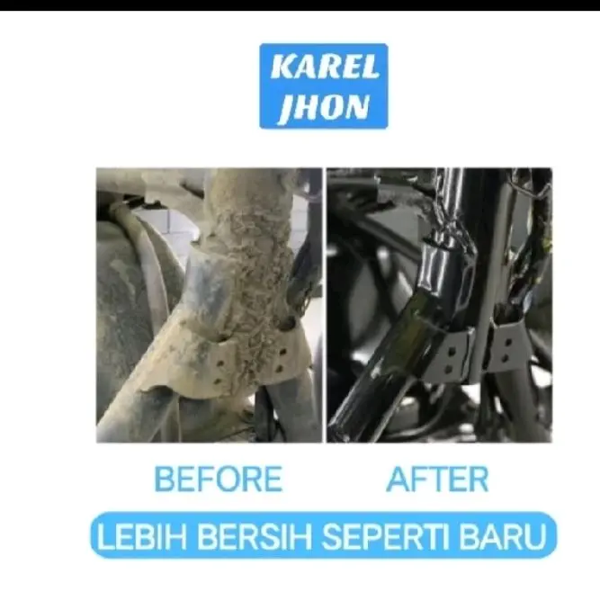 shampo mobil/motor premium isi 5 liter Karel John merah 1