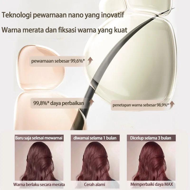 【Tidak perlu pemutih】STYLE FIT cat rambut ash grey*200ml sari tumbuhan murni, tidak memerlukan pemutihan, pewarnaan rambut mudah di rumah (hair color pewarna rambut,cat rambut milk tea,bleaching rambut,milk tea ash hair colormilk tea hair color)