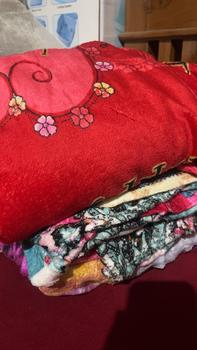 Product Review of [COD] 100 RIBU ISI 5 PCS SELIMUT DEWASA UKURAN 135 X 185 CM from A**a 0