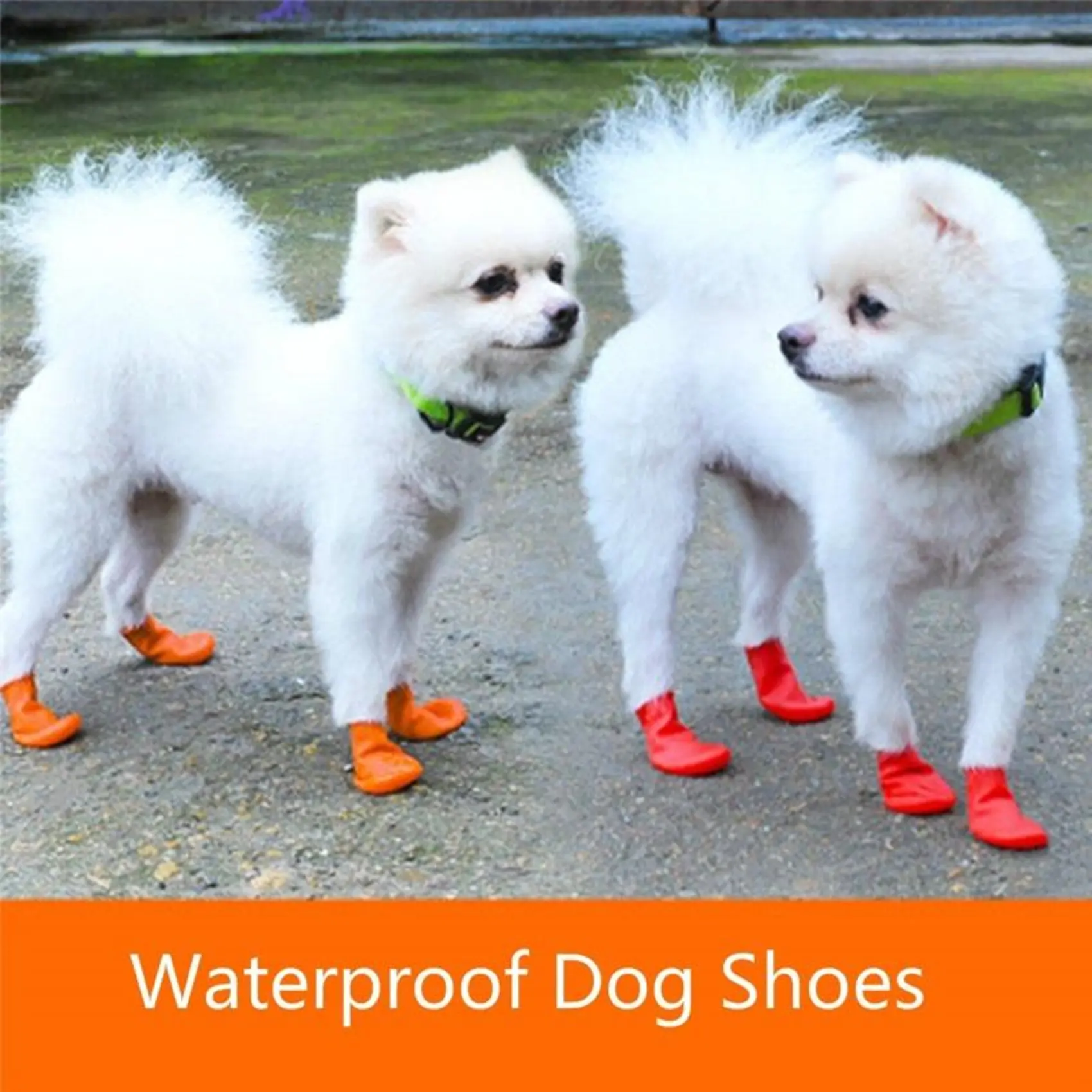 Waterproof Dog Shoes for Chihuahua Rubber Rain Boots Portable Dog Accessories Outdoor Footwear Socks
