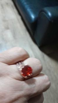 Product Review of 【#611】Three row ring 5 Female from Z**a 0