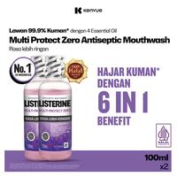 Gambar LISTERINE Multi Protect Zero Antiseptic Mouth Wash 100 ml (PAKET ISI 2) - Obat Kumur Antiseptic dari Kenvue Official Store Kota Administrasi Jakarta Timur 1 Tokopedia