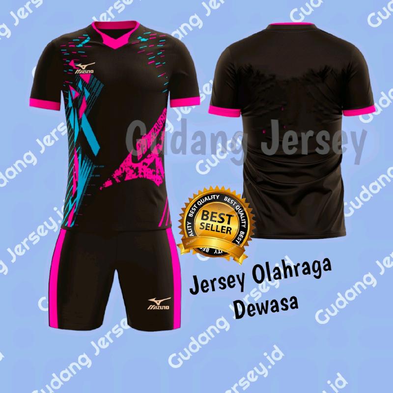 Baju futsal Kaos Olahraga Setelan Jersey dewasa Sport Pakaian Pria Wanita 5
