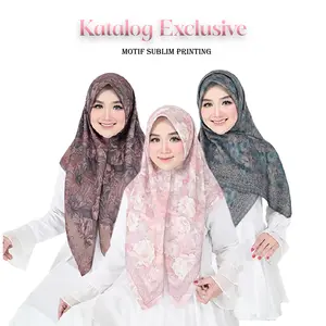 New ( 01 Juli ) Hijab segiempat motif