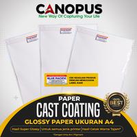 Gambar CANOPUS Kertas Foto Glossy Photo Paper A4 240 Gsm Backprint dari Wahana Data Surabaya Kota Surabaya 3 Tokopedia