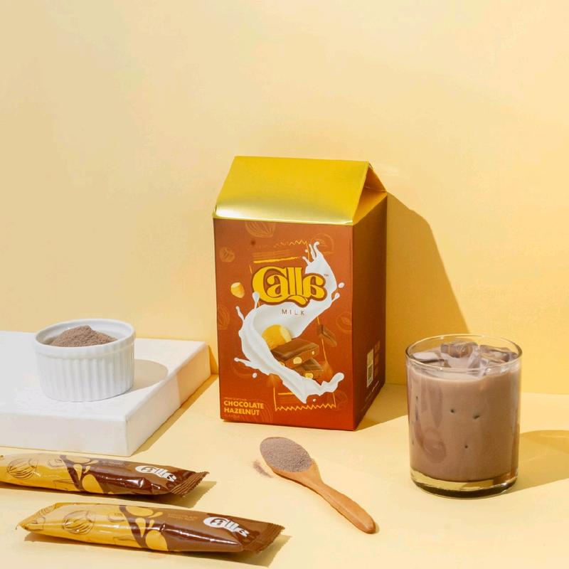 Calla Milk Chocolate Hazelnut Flavoured Goat Milk | 15 sachets - TikTok ...