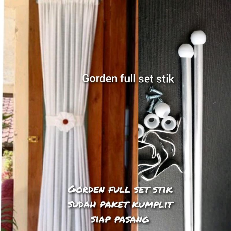 PAKET KUMPLIT Gorden Kupu Kupu Gorden Full Set Stik Besi Gorden - Shop ...