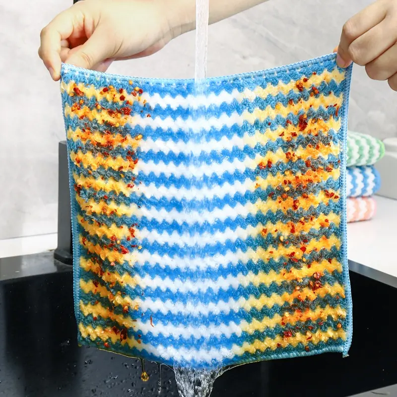 Kain Lap Dapur Meja Piring Anti Minyak / Lap Dapur Serap Air 8
