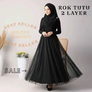 LUNARA.id Rok Tutu 3 Layer Banyak Pilihan Warna / Rok Tutu Premium 3 Layer