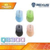 Gambar REXUS QB300 Silent Click Wireless - Office Mouse Wireless - Black dari Techno Computer Bali Kota Denpasar 1 Tokopedia