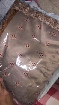 Product Review of Mukena Dewasa Silk 2in1 Premium Motif Alana Jumbo Mix Polos Series Cantik from G**_ 1