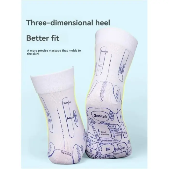 Kaos Kaki Pijat Akupuntur Massage Socks Therapy Pijat Terapi Titik Refleksi 1