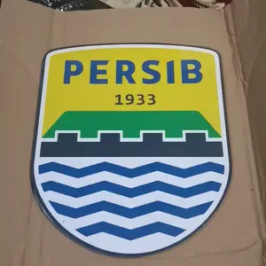 Zehandcraft - Dekorasi Dinding Timbul Logo Sepak Bola / Klub Sepak Bola / Footbal Club Hiasan