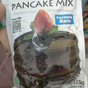 Pondan Pancake Original Coklat Keju 125gr / Kue Pancake Instan