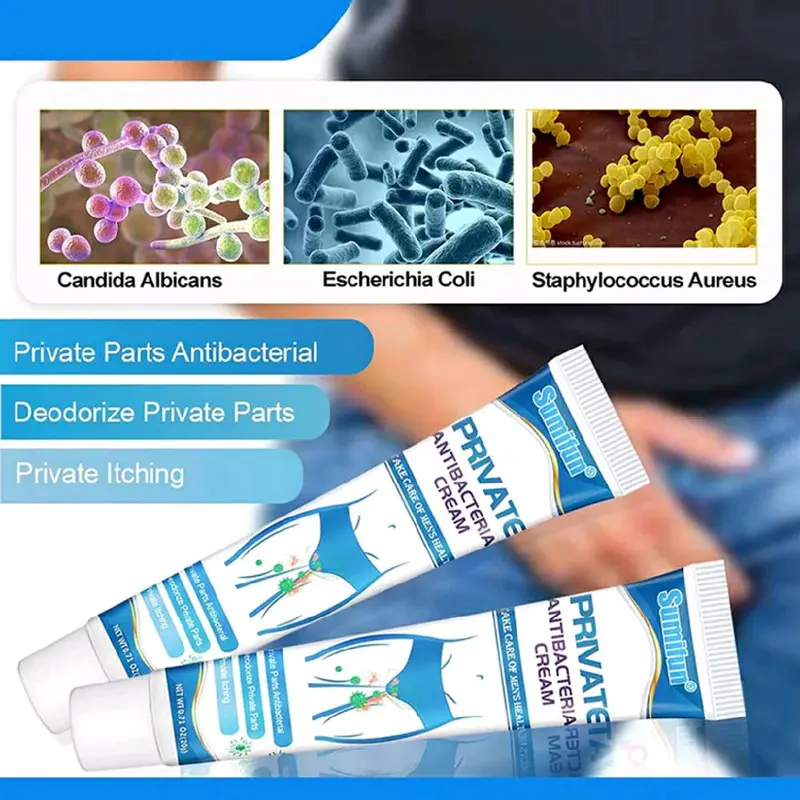 { Untuk Pria } Private Anti Bacterial SUMIFUN Cream / Salep Gatal selangkangan ,Eksim dan Jamur Paling Ampuh 3