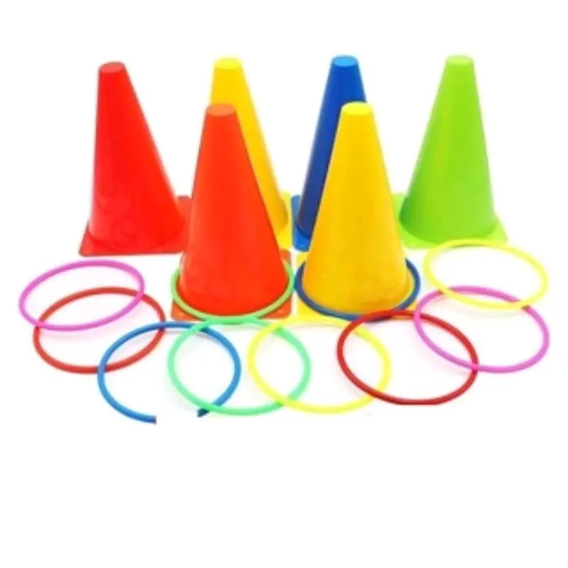 Mainan edukasin anak cone ring/kerucut ring/Corong rintangan YG 25 Toys Game Permainan 2