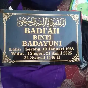 BATU NISAN GRANIT / KRAMIK 20X30 CM_hanya lempengan