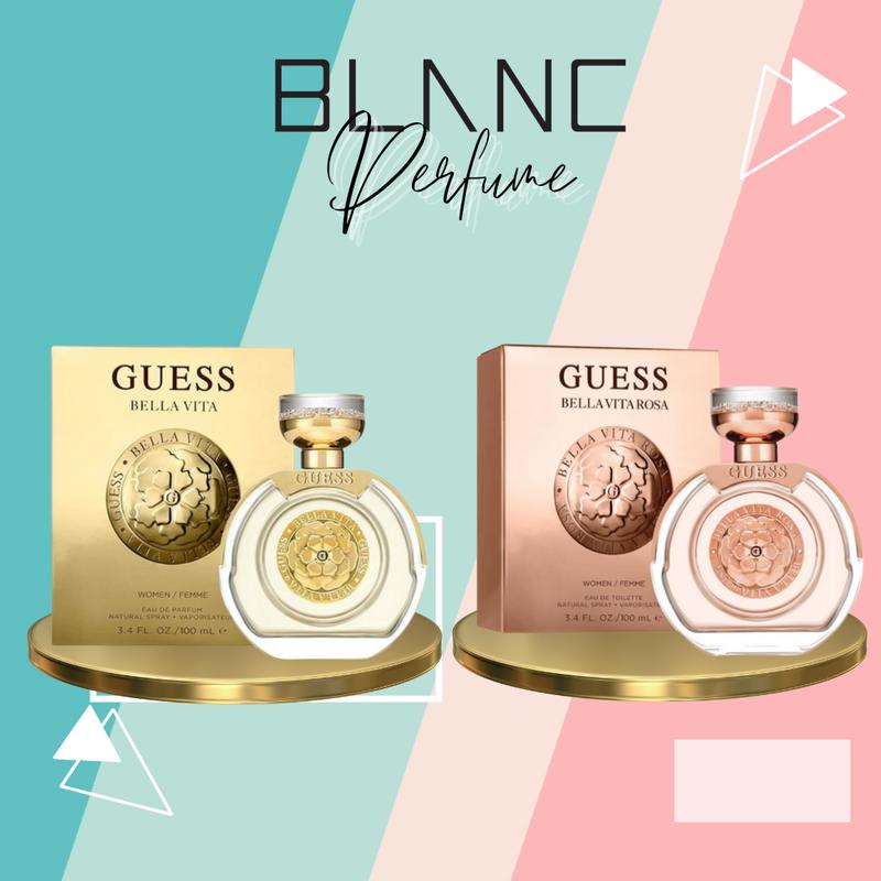 Nước Hoa Guess Bella Vita Rosa Women EDT,  Vita Women EDP Perfume Nữ Cosmetic Xịt Thơm