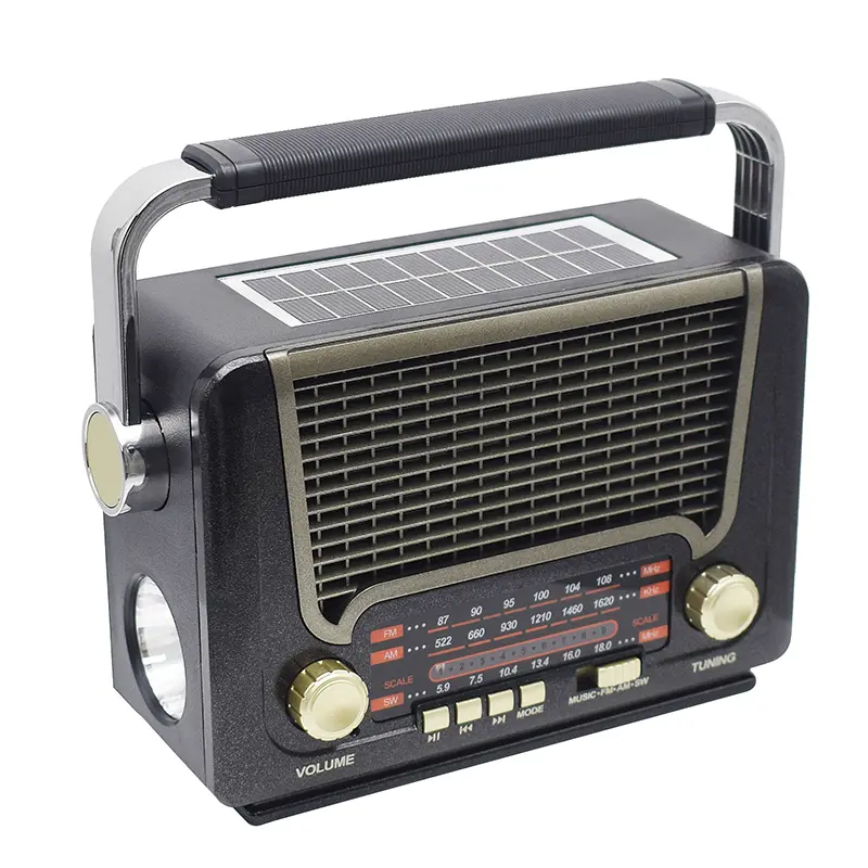 (COD) Merodith Radio Retro Portable 3-in-1 FM/AM/SW | Speaker Bluetooth & Power Bank USB/TF 527BTS - 100% Original! 7