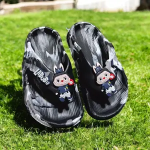 Sandal Jepit Anak Cowok Motif Tung Tung Tung Sahur Terbaru HL2369 2-8 Tahun Fashion Laki-Laki