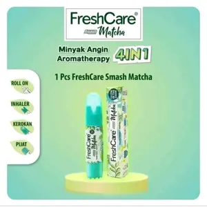 FreshCare Smash Matcha Double Inhaler + Roll On