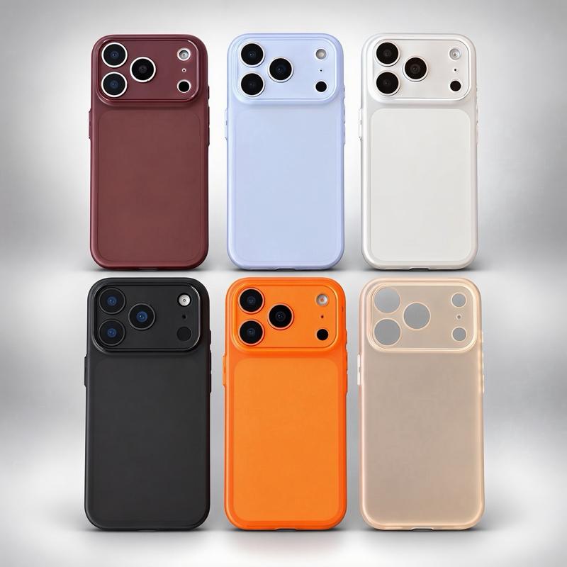 Ốp lưng mềm nhám mỏng chống vân tay chống ố dành cho iPhone 18 17 16 15 14 13 12 11 x xs pro/promax/max Phụ Kiện ốp lưng - N1