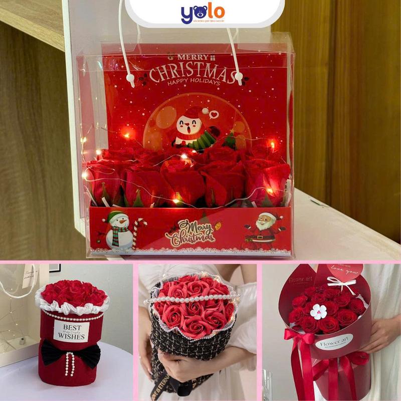 Bó hoa sáp tai thỏ siêu dễ thương. quà tặng người yêu . quà tặng sinh nhật ngày lễ...valentine 8 3