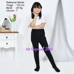 Legging Wudhu Anak Basic Polos Fashion manis pas bawahan Celana