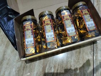 Product Review of Dking coklat almond isi 4 toples ( COD )  kacang almond utuh lapis coklat from m**h 2