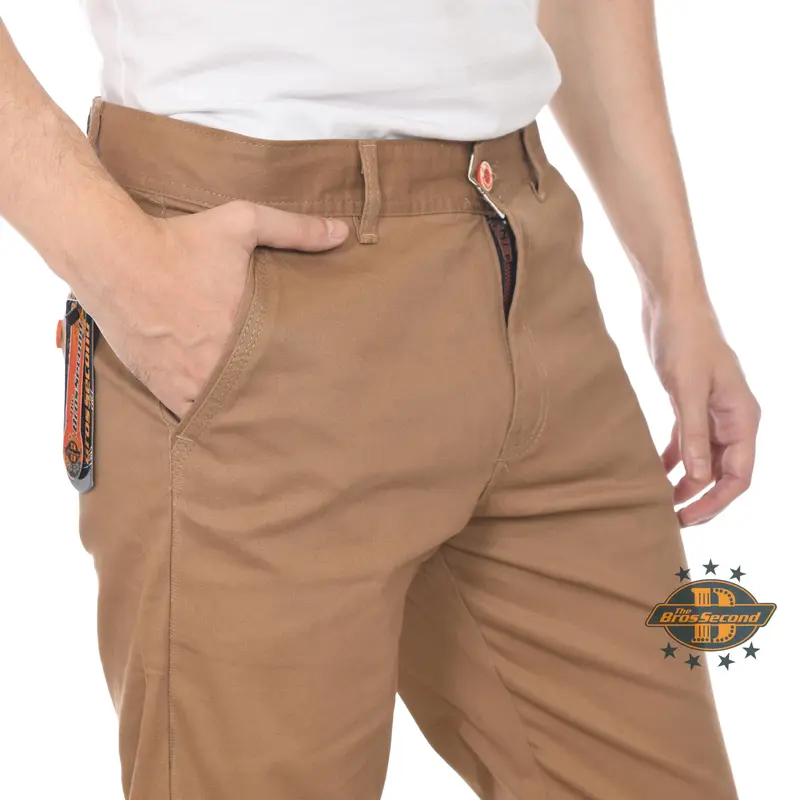 Paket Hemat Celana Chinos Panjang 100k Dapat 2 Slimfit Kerja Harian Santai TheBrosSecond Pria Wanita Casual Formal Katun Melar 7
