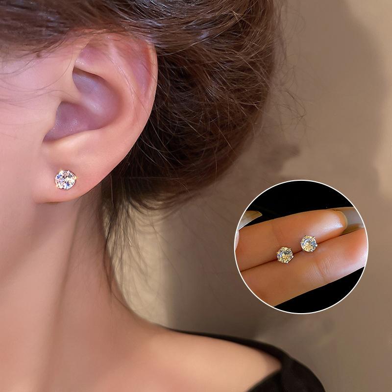 Product Introduction of Simple earrings fashion Mini small earrings 4
