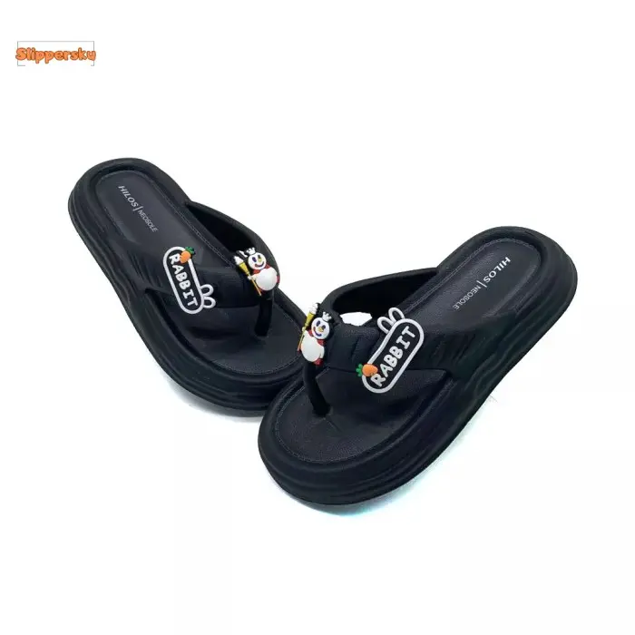 B☛V4 SANDAL PEREMPUAN UNTUK ANAK & DEWASA KEKINIAN LUCU MOTIF MIXUE&RABBIT P㊛Q5