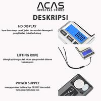 Gambar ACAS QZ-203 Timbangan Emas  200 Gram / 0.01 Gram Mini Digital Akurasi Free baterai LED kecil 200gr Saku Mas Perhiasan Kopi Bumbu Pocket Scale Digital Scale Portable 200gram / 0.01gram dari ACASOFFICIALSTORE Kab. Tangerang 3 Tokopedia