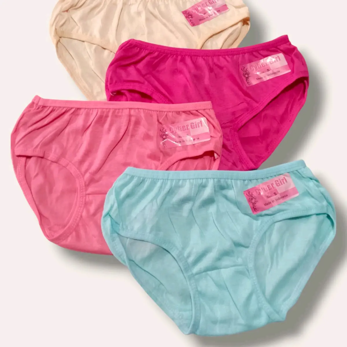12 & 6 Pcs celana dalam wanita CD anak cewek tanggung  sekolah Harga promo bahan halus aize